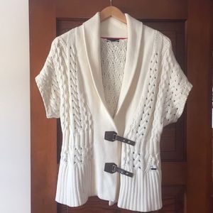 Short sleeve cable knit Tommy Hilfiger sweater